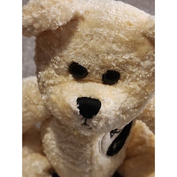 VINTAGE 9" FENG SHUI WHITE PLUSH BEAR W/ TAGS - Picture 6 of 8